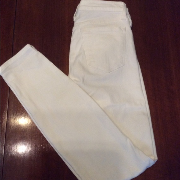 J.Crew lookout high rise white jeans 27 - Picture 5 of 5